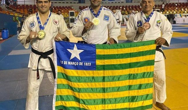Soldado da PM Stanley Torres conquista medalha de ouro e se torna tricampeão brasileiro de judô