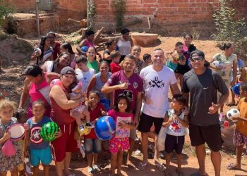 Morador torna realidade o sonho de crianças no Parque Vitória em Teresina