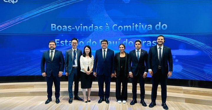 Governador apresenta projeto do Intermodal do Vale do Parnaíba e discute parcerias com duas das maiores empresas chinesas