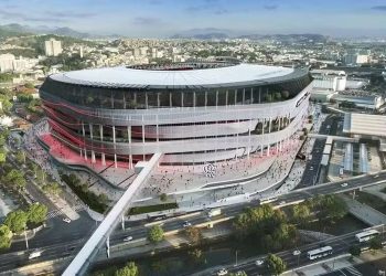 Flamengo apresenta pela primeira vez o projeto da construção do novo estádio