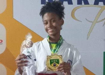 Estudante piauiense conquista medalha de ouro e título brasileiro de karatê em 2024