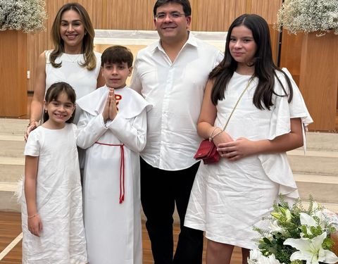 SOCIEDADE: A primeira comunhão de Thomaz Fonteles e MAIS…