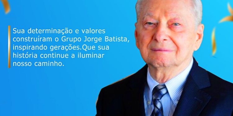 Empresário Sr. Jorge Batista hoje 01/11/24 está de parabéns é seu aniversário.