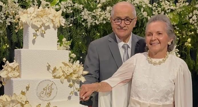 SOCIEDADE: Comemoração dos 50 anos de casados de Joaquim Santana e Irecê Santana e MAIS…