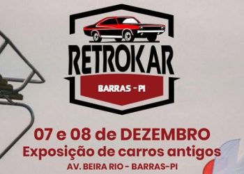 Exposição de carros antigos vai movimentar Barras neste final de semana