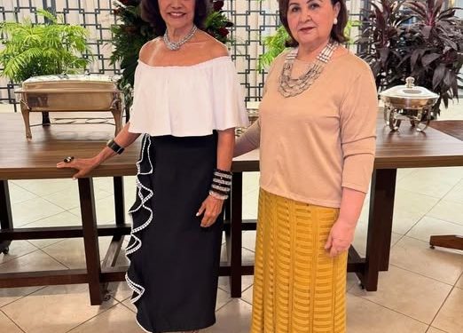 SOCIEDADE: Conceição Araújo e Lourdita Brandão foram as anfitriãs do Natal do Granf Clube e MAIS…