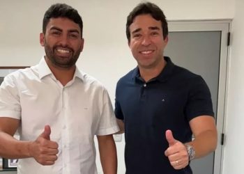 Draga Alana chama Marden Menezes de ‘Correligionário do PSD’, apesar de sua filiação ao Progressista