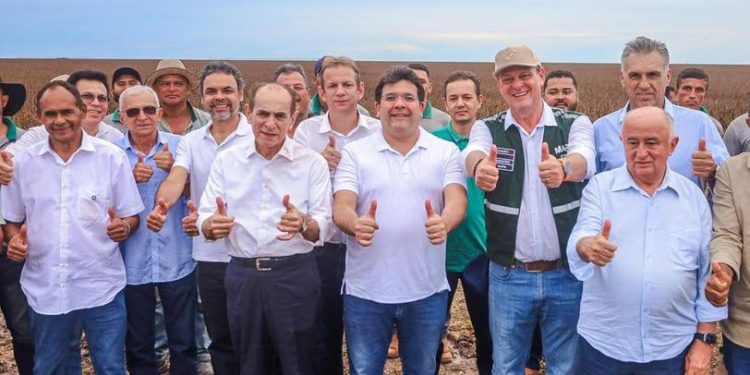 Em Baixa Grande do Ribeiro, Governador e ministro da Agricultura e Pecuária, Carlos Fávaro, destacam importância do agronegócio para o Brasil
