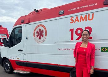 Alto Longá recebe ambulância do SAMU e avança na expansão do atendimento de urgência