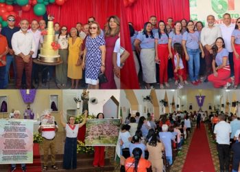 No dia do aniversário de 61 anos, ato cívico e missa celebram avanços em Santo Antônio de Lisboa