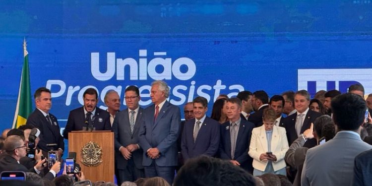 Lançamento de Federação União Progressista reúne PL, MDB e Republicanos