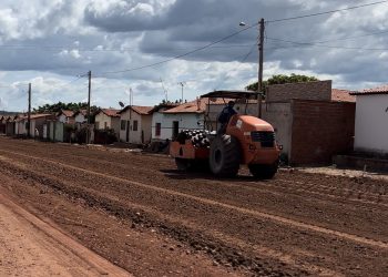 Com investimento de quase R$ 2,5 milhões, Governo do Estado executa pavimentação asfáltica em Ipiranga do Piauí