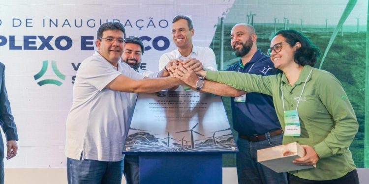 Complexo eólico é inaugurado em Simões com capacidade de 456 MW e mais de 3 mil empregos gerados