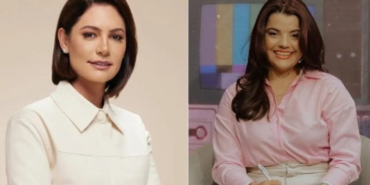 Michelle Bolsonaro processa Teônia Mikaelly do podcast IELTV por ser chamada de Ex-Garota de Programa