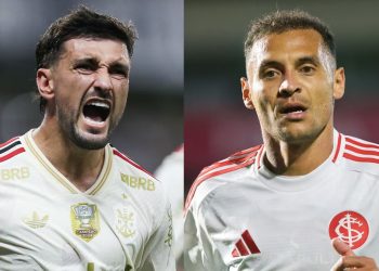 Em má fase, Inter busca hoje (17) revanche contra o Flamengo, melhor time do Brasileirão