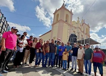 Georgiano Neto visita Jaicós, participa dos festejos da padroeira e anuncia 30 mil m² de calçamento e perfuração de poços