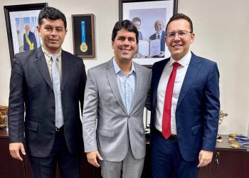 Secretário da Semel busca apoio do ministro André Fufuca para ampliar projetos esportivos em Teresina