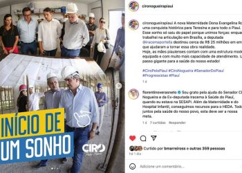 Ciro relembra trajetória para construção da nova maternidade e recebe reconhecimento de deputado do PT