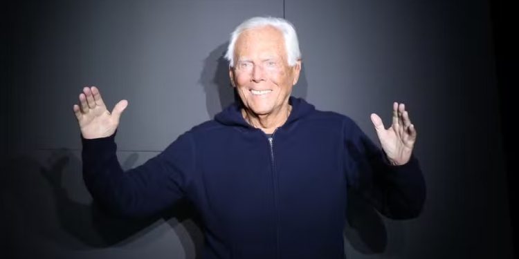 LUTO NA MODA: Morre estilista Giorgio Armani, aos 91 anos