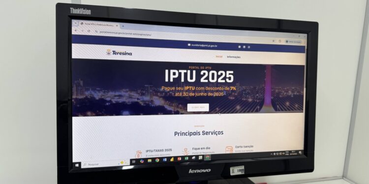 Vence nesta sexta-feira (31), prazo para pagamento da quinta cota do IPTU em Teresina