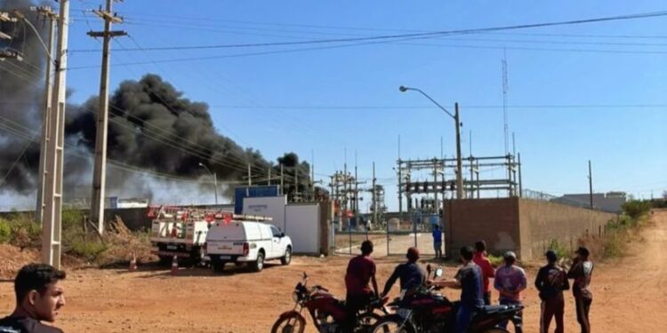 Incêndio em subestação deixa sete cidades sem energia no Sudeste do Piauí