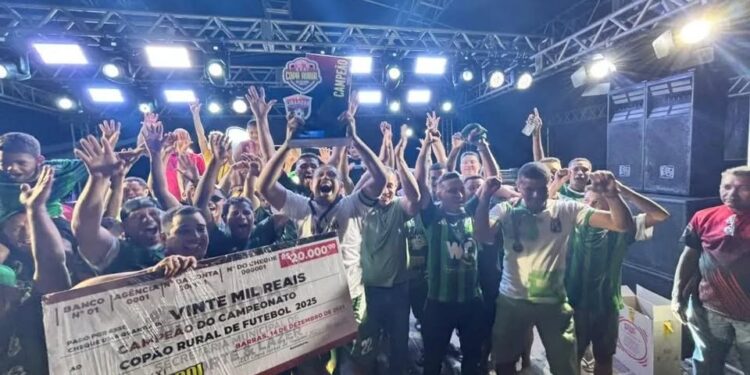 XXXI Copão rural 2025: Real Cantoense é o campeão 2025 em Barras