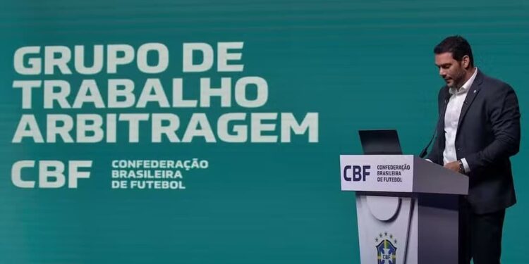 CBF anuncia a profissionalização da arbitragem da Série A do Brasileirão