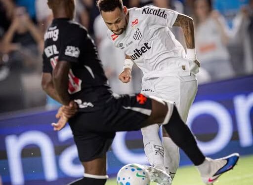 Neymar brilha e Santos vence o Vasco pelo Campeonato Brasileiro