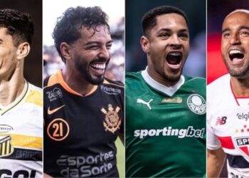 Paulistão em dose dupla, Novorizontino x Corinthians, e Palmeiras x São Paulo na  RECORD Antena 10