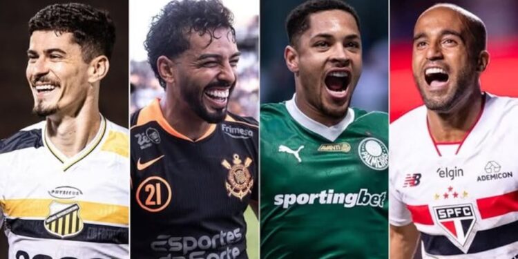 Paulistão em dose dupla, Novorizontino x Corinthians, e Palmeiras x São Paulo na  RECORD Antena 10