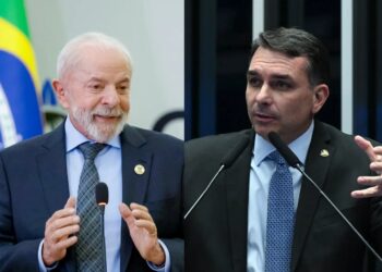 Flávio Bolsonaro cresce e empata tecnicamente com Lula no 2º turno, diz pesquisa