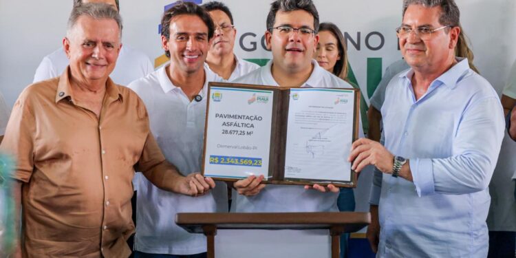 Governador autoriza mais de R$ 7,6 milhões para obras de pavimentação em Demerval Lobão