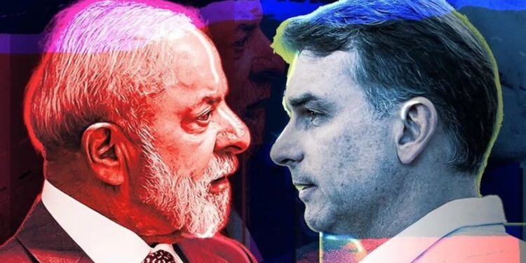 A reação de Lula ao se ver empatado com Flávio Bolsonaro nas pesquisas