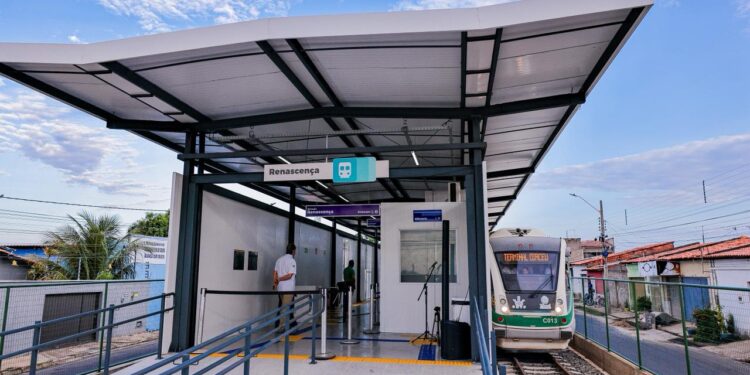 Metrô de Teresina opera com horário reduzido até 28 de março para obras de modernização da linha férrea