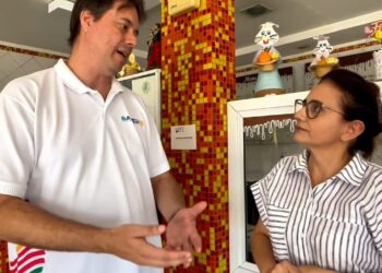 Equipe da Badespi visita a Sorveteria Cremosa na cidade de Piripiri