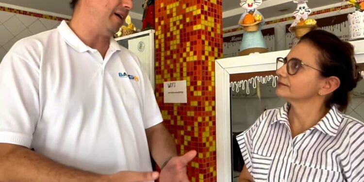 Equipe da Badespi visita a Sorveteria Cremosa na cidade de Piripiri
