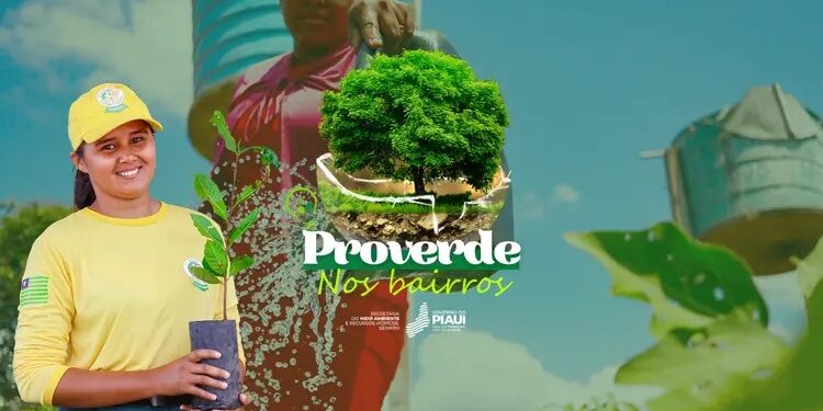 Zona leste de Teresina recebe nova ação do projeto Proverde nos Bairros neste sábado (28)