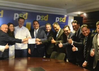 Em Brasília Georgiano Neto oficializa filiação ao PSD com a presença de Kassab