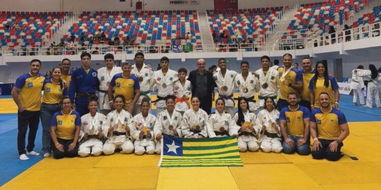 Piauí conquista 95 medalhas e é campeão do Brasileiro de Judô Região I