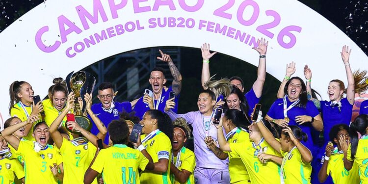 Brasil é campeão sul-americano sub-20 feminino