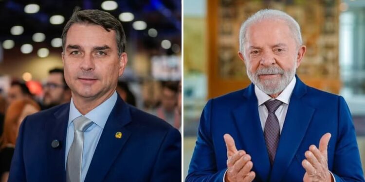 Flávio Bolsonaro ultrapassa Lula no 2º turno pela primeira vez, aponta Genial/Quaest