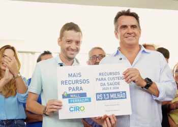Ciro Nogueira e Guilherme Maia entregam van e anunciam investimentos para Wall Ferraz