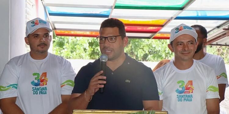 Dr. Thales Coelho entrega obras e reforça investimentos em Santana do Piauí nos 34 anos do município
