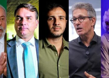 Atlas/Bloomberg: Lula lidera no primeiro turno e empata com Flávio e Zema no segundo turno