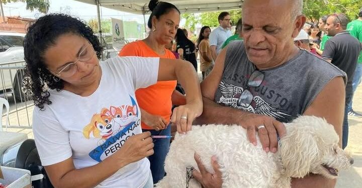 Campanha de vacinação contra a raiva chega às zonas Norte e Leste no sábado (9)