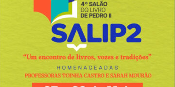 4ª edição do Salão do Livro e celebra a literatura regional a partir de quinta (7) em Pedro II