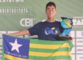 Nadador piauiense conquista ouro em etapa nacional de águas abertas e garante índice para os Jogos da Juventude 2026