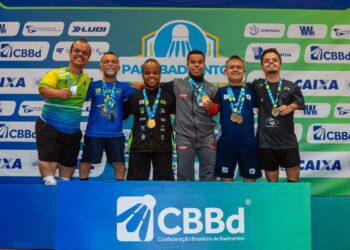 Atleta piauiense sobe ao pódio na etapa nacional de parabadminton em São Paulo