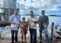 Semarh realiza peixamento com soltura de 100 mil alevinos na Barragem Mesa de Pedra em Valença do Piauí