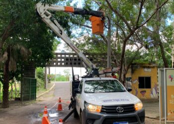 Eturb amplia iluminação pública na zona rural e moderniza estrutura do Parque das Crianças